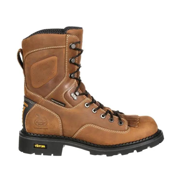 Georgia Boot Comfort Core Waterproof Low Heel Logger  Work Boot GB00122 - BootSolution