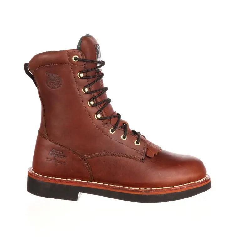 GEORGIA BOOT FARM AND RANCH LACER WORK BOOT G7014 - BootSolution