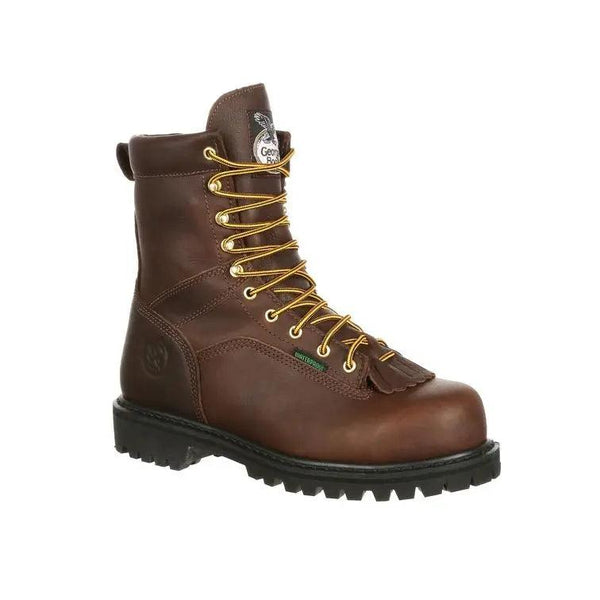 Georgia Boot Lace-To-Toe Steel Toe  Waterproof Work Boot G8341 - BootSolution