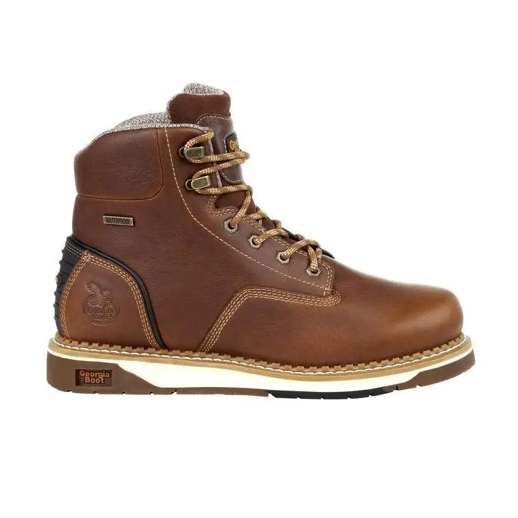 Georgia Boot Men’s Amp LT Wedge  Waterproof Work Boot GB00350 - BootSolution