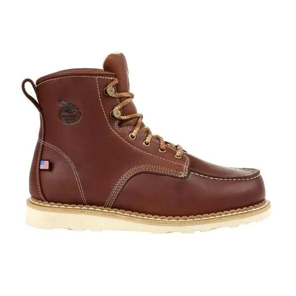 Georgia Boot Men’s USA Wedge Moc Toe Work Boot GB00358 - BootSolution
