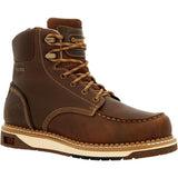 Georgia Boot Men’s Waterproof Wedge Moc Toe Work Boot GB00429 - BootSolution