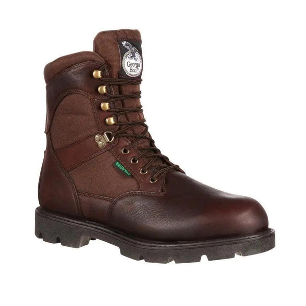 Georgia Boot Mens Homeland Waterproof Insulated Work Boot G109 - BootSolution