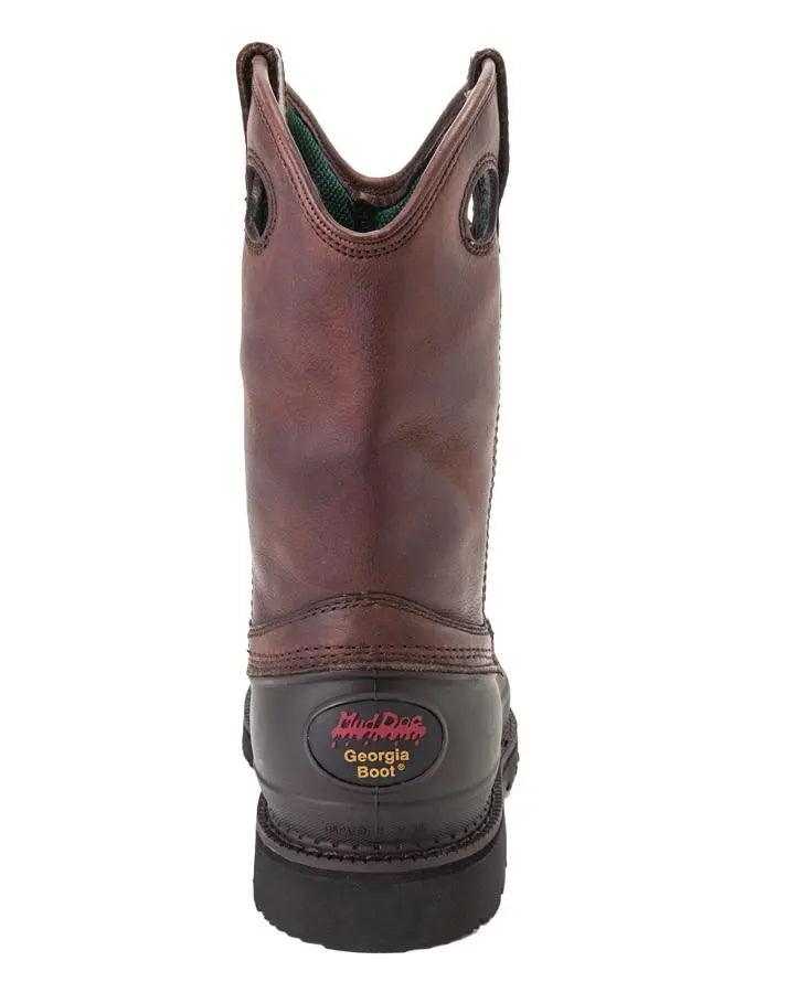 Georgia Boot Muddog Pull-On Steel Toe Work Boot G5655 - BootSolution