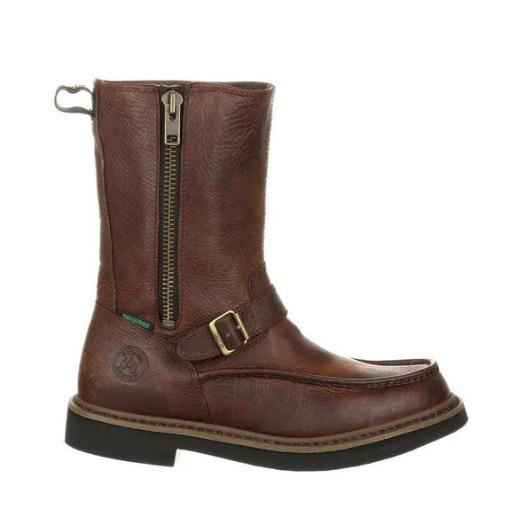 Georgia Boot Side-Zip Waterproof Work Wellington G4124 - BootSolution