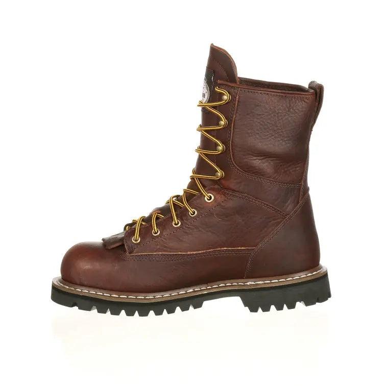 Georgia Boot Steel Toe Waterproof Lace-to-Toe Work Boot G103 - BootSolution
