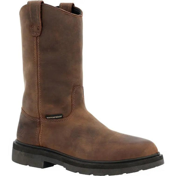 Men s Pull On Wellington Work Boots BootSolution Pull On Wellington Bootsolution
