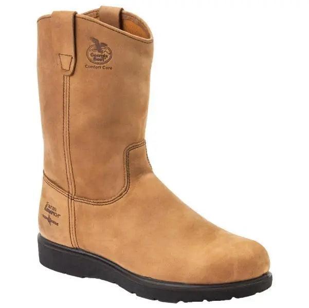 Georgia Farm & Ranch Wellington Comfort Core Work Boots G4432 - BootSolution