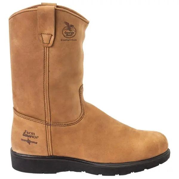 Georgia Farm & Ranch Wellington Comfort Core Work Boots G4432 - BootSolution