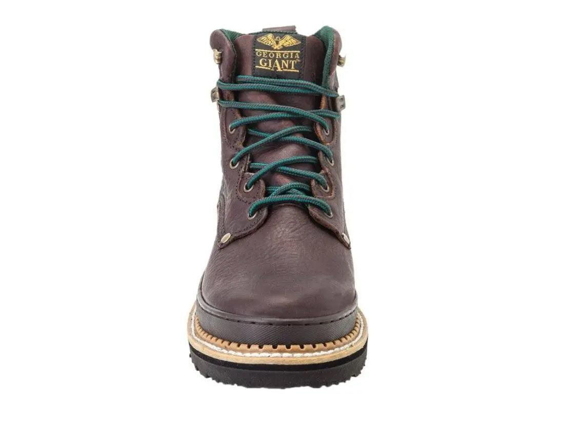Georgia Giant 6-Inch Brown Leather Work Boots G6274 - BootSolution