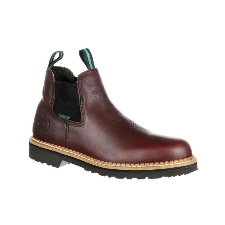 Georgia Giant Men’s High Romeo Waterproof Steel Toe Boot GR530 - BootSolution