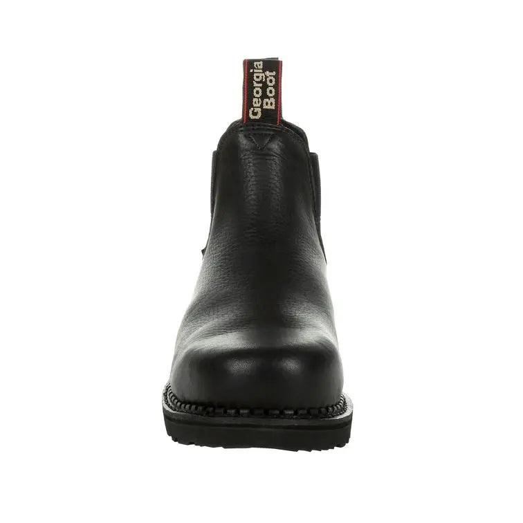Georgia Giant Men’s Revamp Waterproof Chelsea Work Boot GB00376 - BootSolution