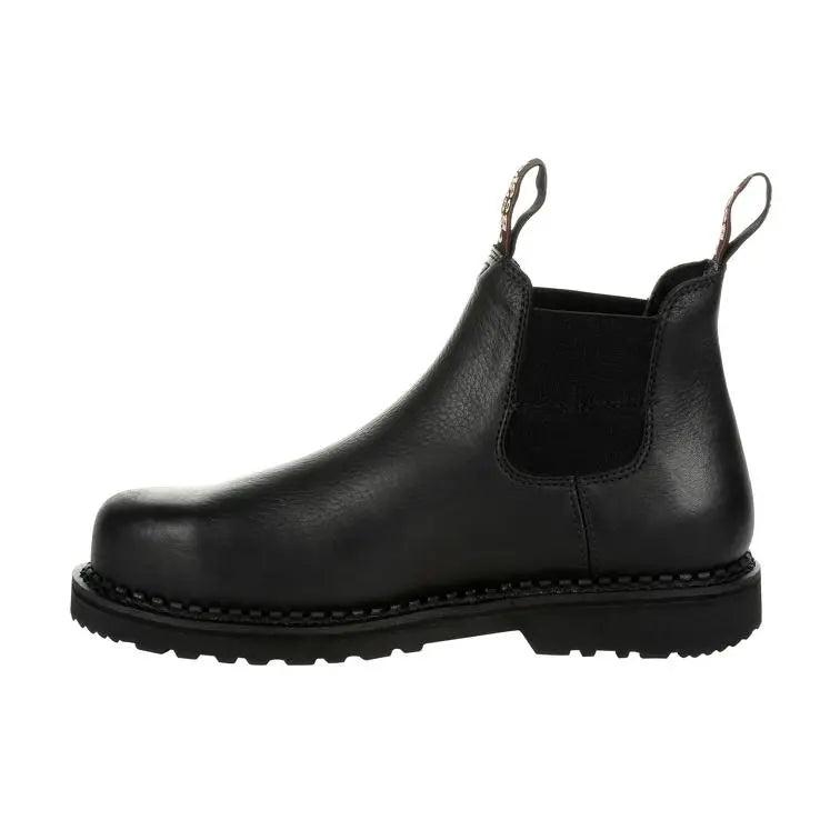 Georgia Giant Men’s Revamp Waterproof Chelsea Work Boot GB00376 - BootSolution