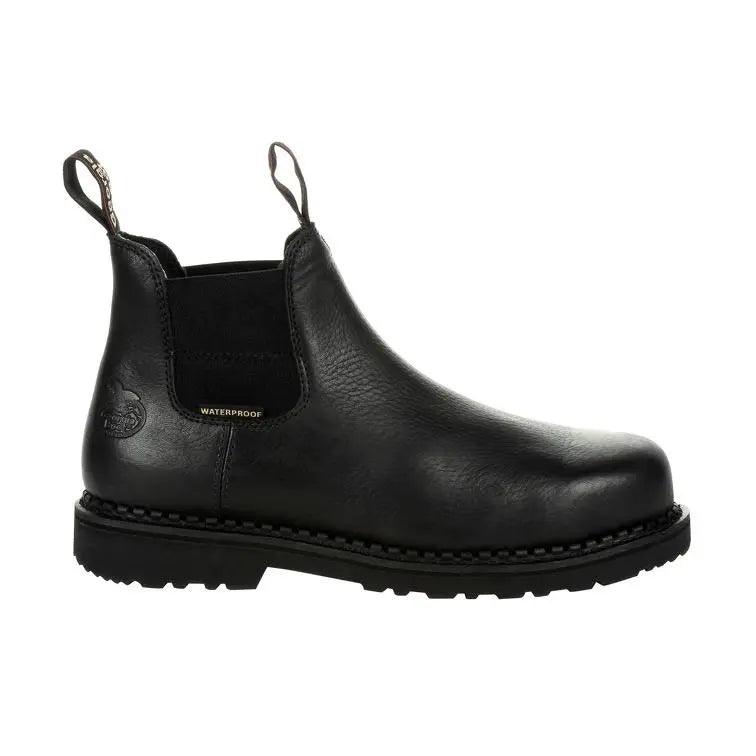 Georgia Giant Men’s Revamp Waterproof Chelsea Work Boot GB00376 - BootSolution