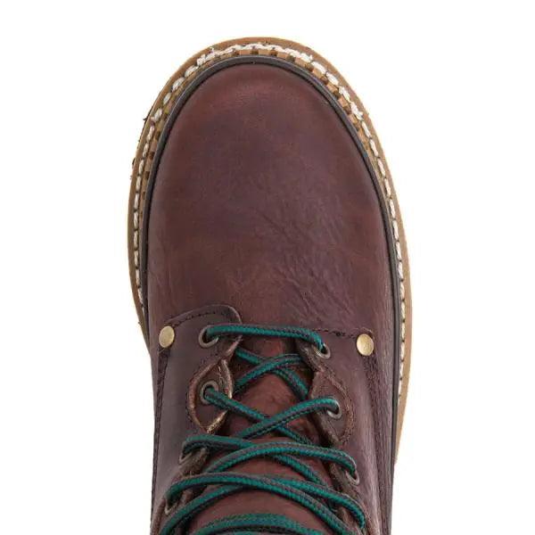Georgia Giant Mens 8-Inch Brown Leather Work Boot G8274 - BootSolution