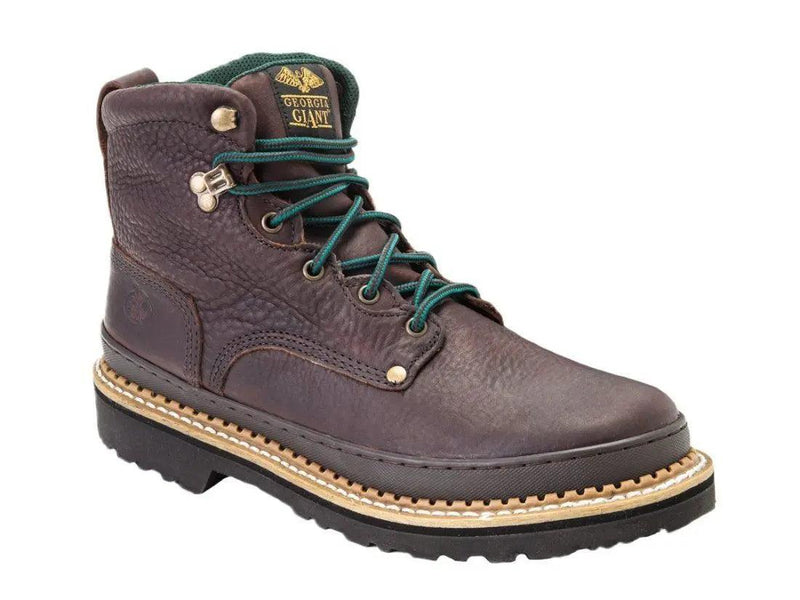 Georgia Giant Steel Toe Mens Lacer Work Boots G6374 - BootSolution