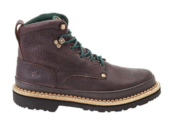 Georgia Giant Steel Toe Mens Lacer Work Boots G6374 - BootSolution