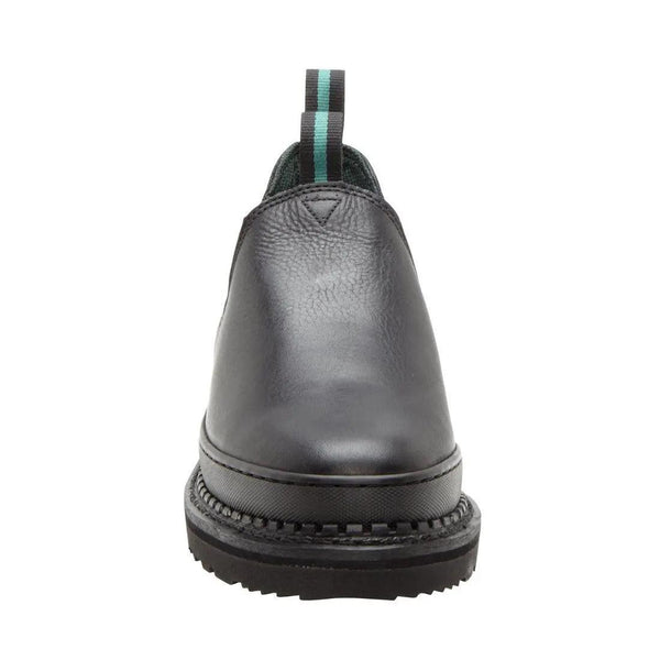 Georgia Giant Womens Romeo Black Leather Work Shoes G3060 - BootSolution