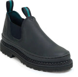 Georgia Giant Womens Romeo Black Leather Work Shoes G3060 - BootSolution