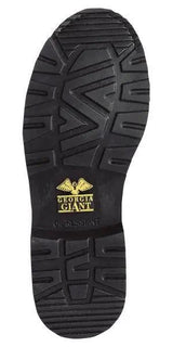 Georgia Giant Womens Romeo Black Leather Work Shoes G3060 - BootSolution