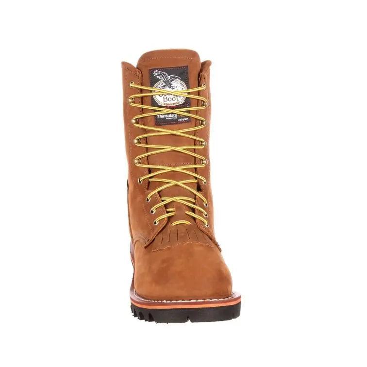 Georgia Logger Insulated Waterproof Steel Toe Work Boot G9382 - BootSolution