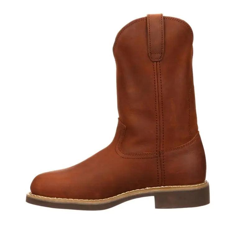 Georgia Mens Carbo-Tec Farm and Ranch Pull-On Boots G5814 - BootSolution