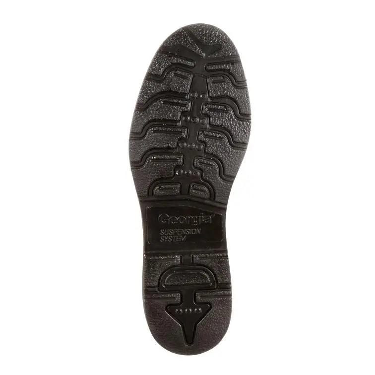 Georgia Mens Pull-On Wellington Steel Toe SD Work Boot G4673 - BootSolution