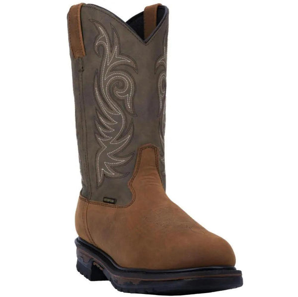 Laredo Hammer Men's Waterproof Round Toe Ranch Work Boot 68112 - BootSolution