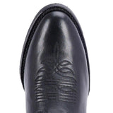 Laredo Maddie Round Toe Black Leather Women's Western Boot 51110 - BootSolution