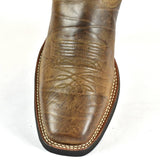 Laredo Men's Fashion Slouch Brown Leather Cowboy Boots 9-1 - BootSolution