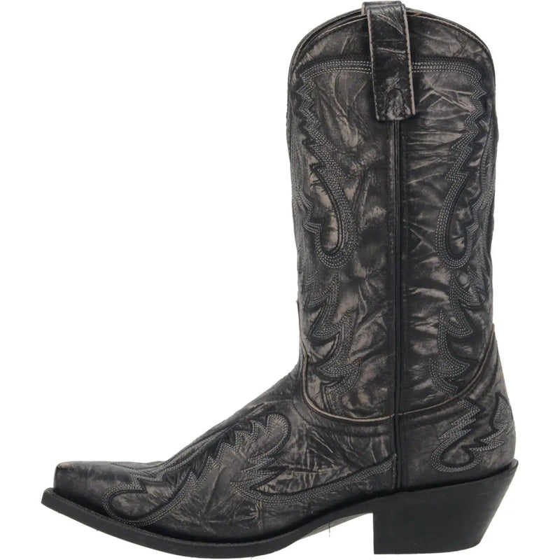 Laredo Men’s Garrett Leather Snip Toe Cowboy Boot 68407 - BootSolution
