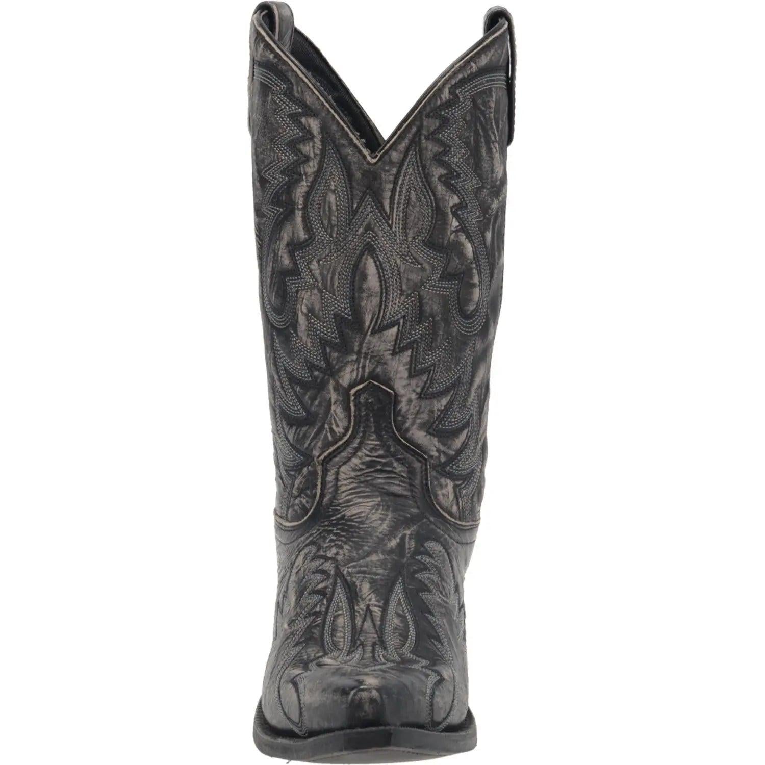 Laredo Men’s Garrett Leather Snip Toe Cowboy Boot 68407 - BootSolution
