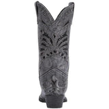 Laredo Stevie Black Snip Toe Leather Boot 52120 - BootSolution