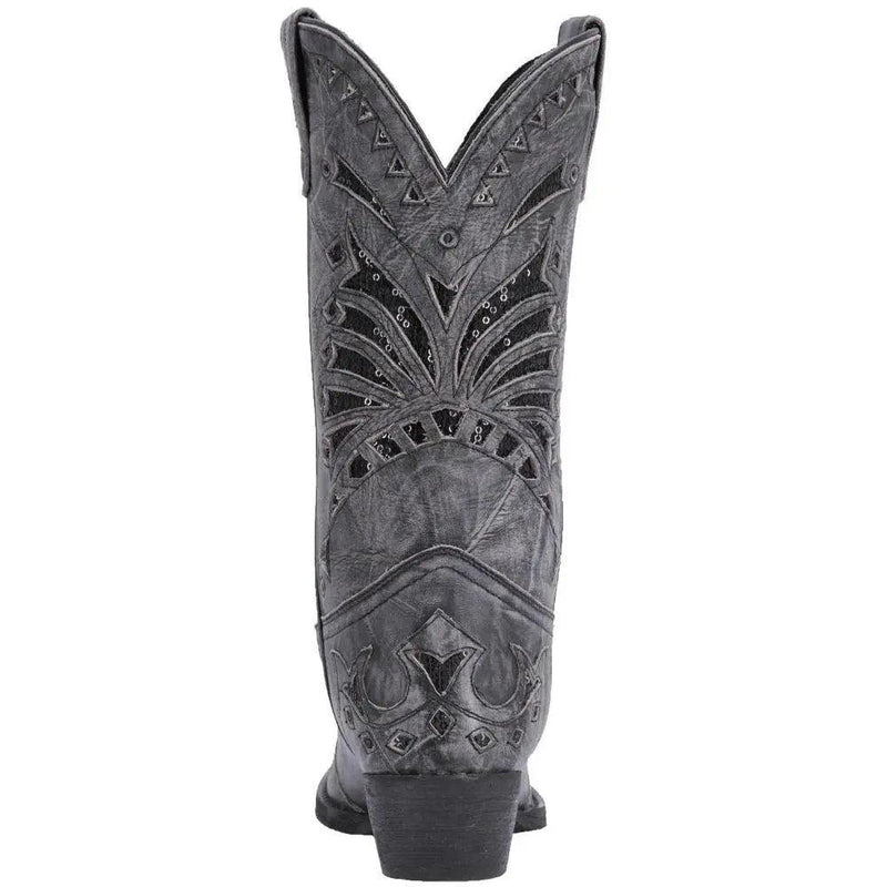 Laredo Stevie Black Snip Toe Leather Boot 52120 - BootSolution