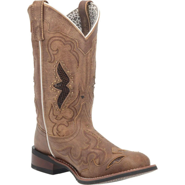Laredo Women's Spellbound Square Toe Leather Boot 5661 - BootSolution