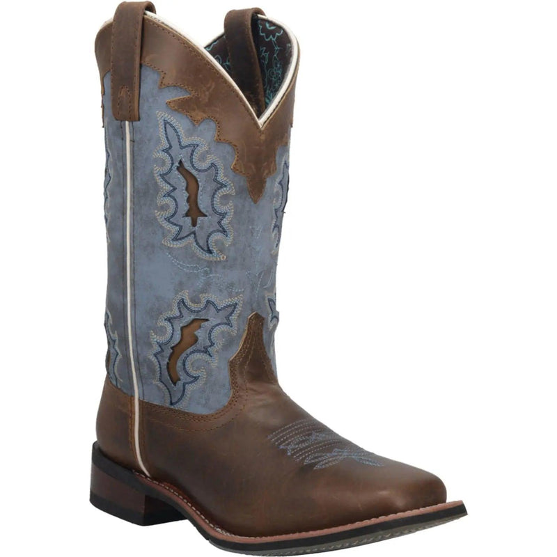 Laredo Women's Square Toe Leather Cowboy Boot 5666 - BootSolution