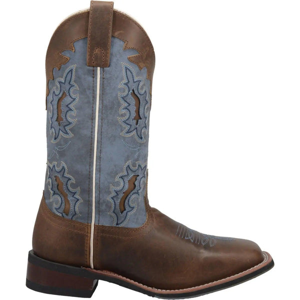 Laredo Women's Square Toe Leather Cowboy Boot 5666 - BootSolution