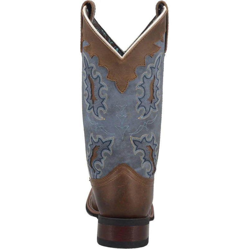 Laredo Women's Square Toe Leather Cowboy Boot 5666 - BootSolution