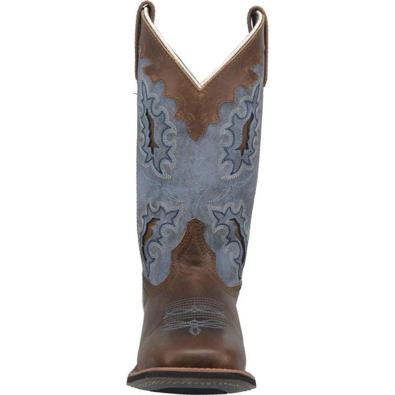 Laredo Women's Square Toe Leather Cowboy Boot 5666 - BootSolution