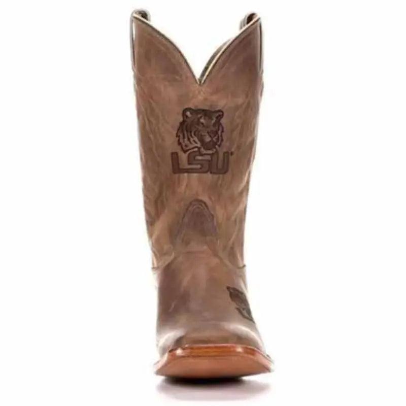 LSU Men's Game Day Square Toe Cowboy Boot by Nocona MDLSU12 - BootSolution