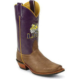 LSU Men’s Purple Shaft Square Toe Cowboy Boot by Nocona MDLSU21 - BootSolution