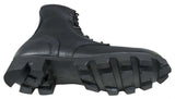 McRae Black All-Leather Combat Boot with Panama Sole 6189 - BootSolution