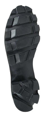 McRae Black All-Leather Combat Boot with Panama Sole 6189 - BootSolution