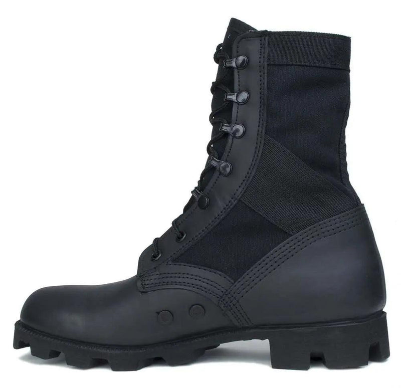 McRae Hot Weather Black Jungle Boot with Panama Outsole 9189 - BootSolution