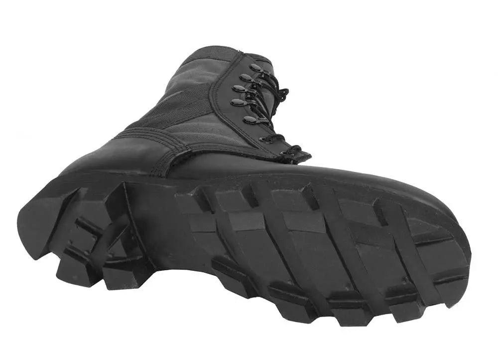 McRae Hot Weather Black Jungle Boot with Panama Outsole 9189 - BootSolution