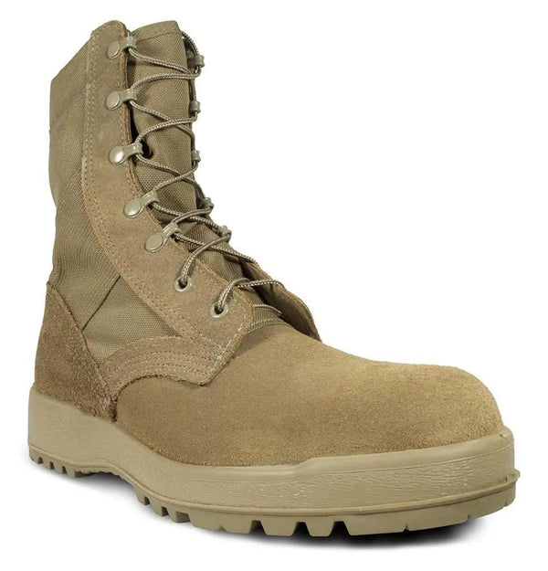 McRae Mil-Spec Hot Weather Coyote Vibram Sole Combat Boot 8189 - BootSolution