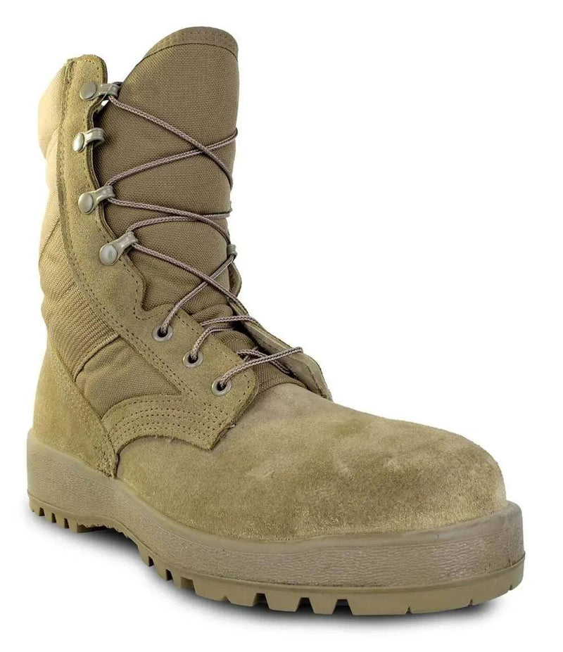 McRae Mil-Spec Hot Weather Steel-toe Boot in Coyote  8989 - BootSolution