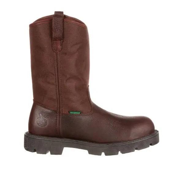 Mens Georgia Boot Steel Toe Waterproof Wellington G111 - BootSolution
