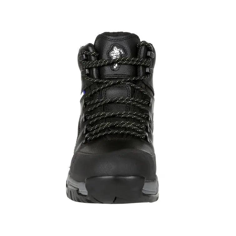 MICHELIN® HYDROEDGE STEEL TOE PUNCTURE-RESISTANT WATERPROOF WORK BOOT XHY866 - BootSolution
