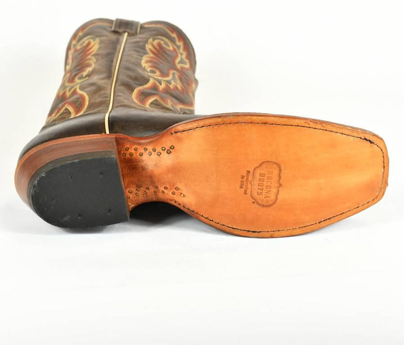 Nocona Men’s Vintage Cowboy Boots -13-inch – Chocolate Brown MD 2714 - BootSolution